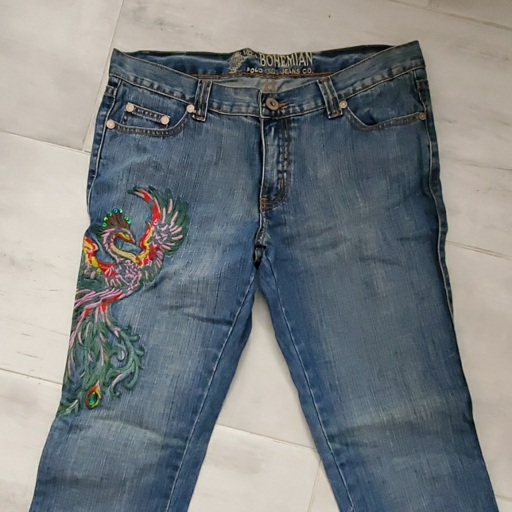 Embroidered Jeans - Picture 3 of 8